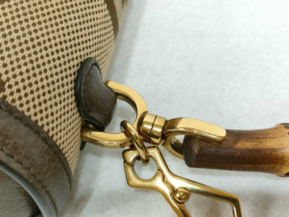 GUCCI Bamboo Gucci Jumbo GG Bamboo Bag Shoulder Bag
