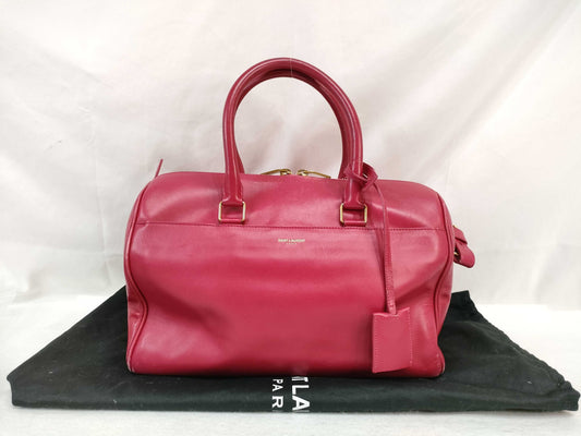 SAINT LAURENT 2way Duffel Handbag Shoulder Bag