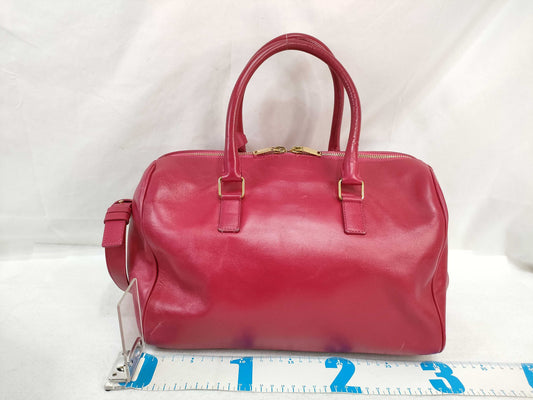 SAINT LAURENT 2way Duffel Handbag Shoulder Bag