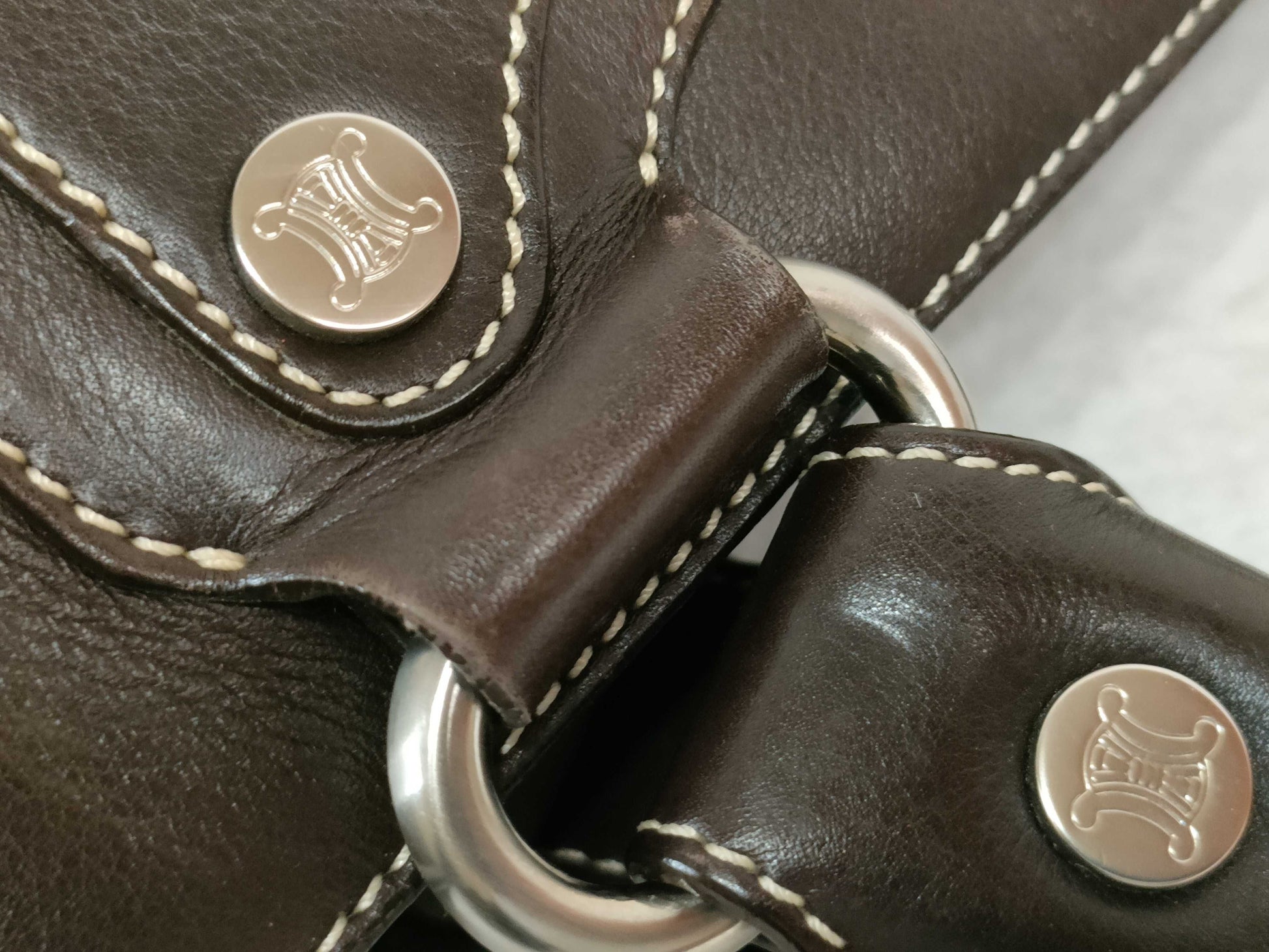 CELINE Celine Boogie Bag Dark Brown Handbag Handbag Handbag