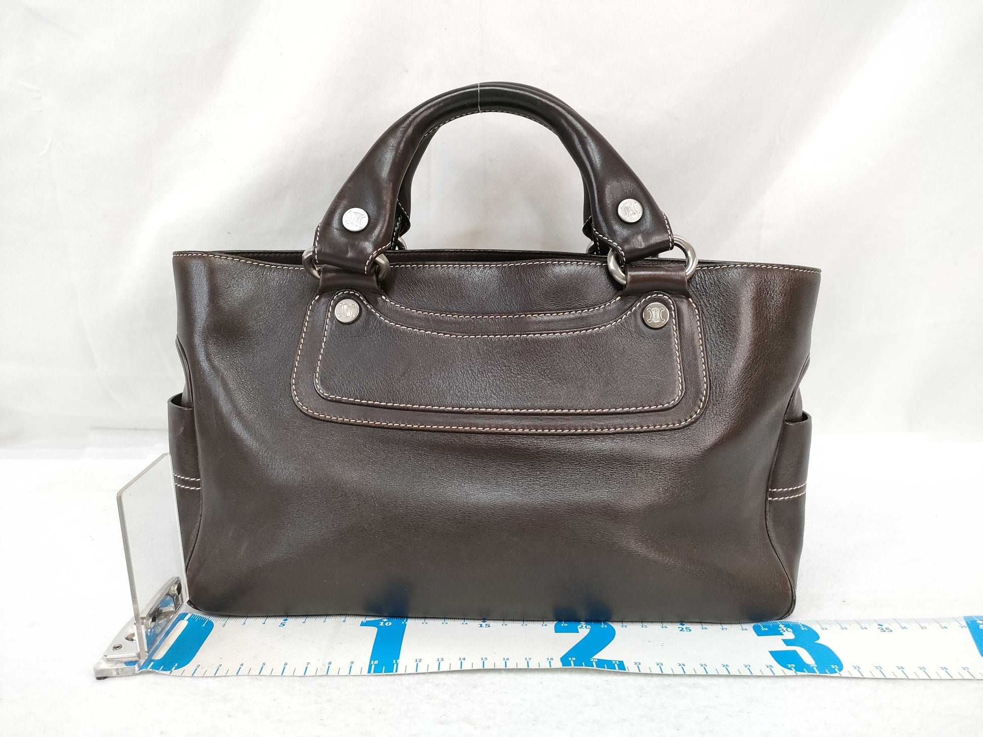 CELINE Celine Boogie Bag Dark Brown Handbag Handbag Handbag