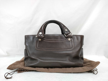 CELINE Celine Boogie Bag Dark Brown Handbag Handbag Handbag