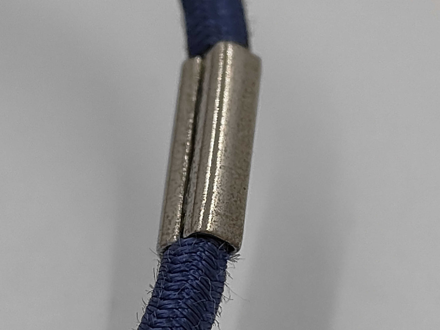 LOUIS VUITTON Louis Vuitton Compass Necklace Choker Vuitton Cup 2000 Blue Necklace with Box