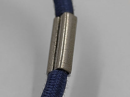 LOUIS VUITTON Louis Vuitton Compass Necklace Choker Vuitton Cup 2000 Blue Necklace with Box