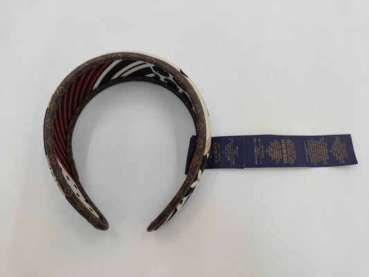 LOUIS VUITTON Louis Vuitton Be-Mindful Silk Headband Monogram M77394 Tagged Hair Accessories Hair Accessories