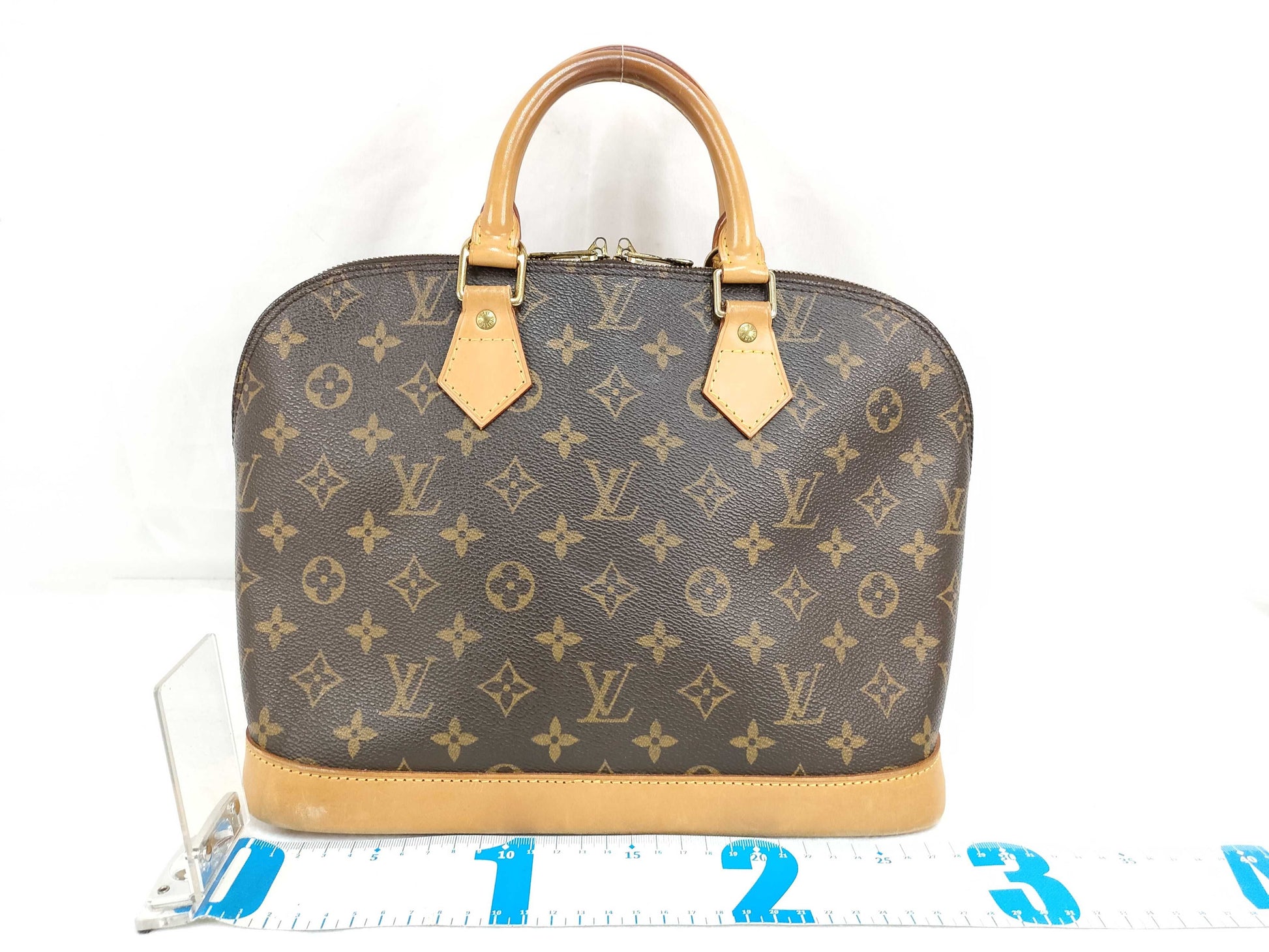 LOUIS VUITTON Monogram Vuitton Alma Handbag