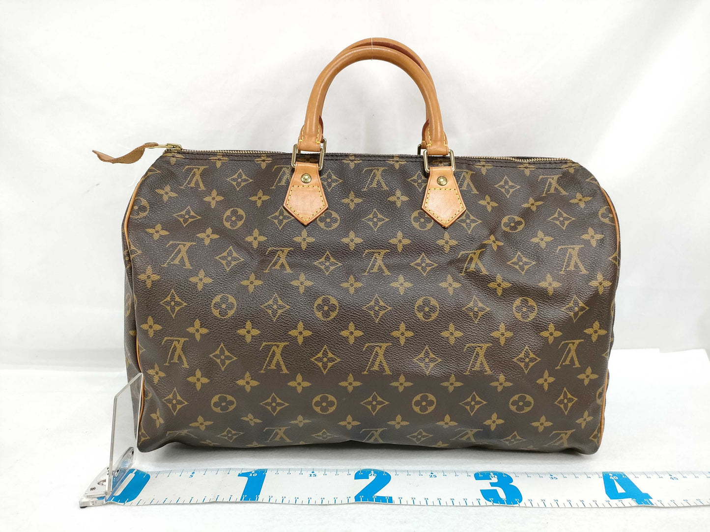 LOUIS VUITTON Monogram Vuitton Speedy 40 Boston Bag