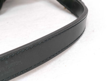 LOUIS VUITTON Epi Vuitton Petit Noe Epi Black Handbag