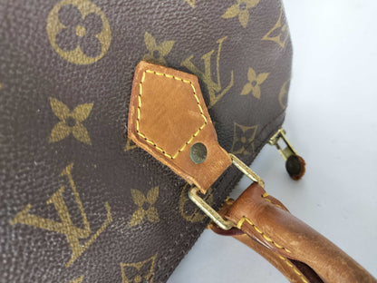 LOUIS VUITTON Monogram Louis Vuitton Speedy 25 Boston Bag