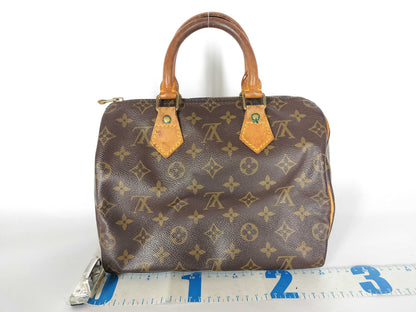 LOUIS VUITTON Monogram Louis Vuitton Speedy 25 Boston Bag