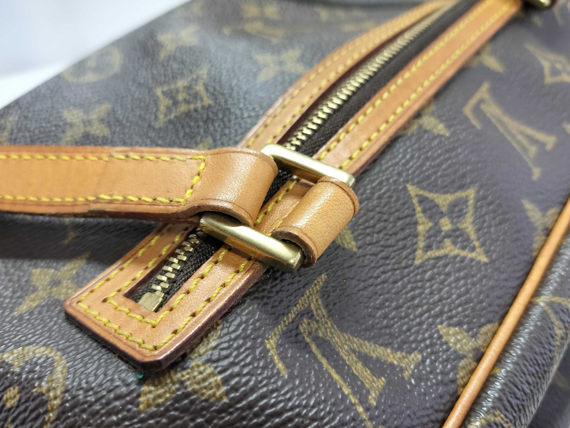 LOUIS VUITTON Monogram Louis Vuitton Cite MM Handbag