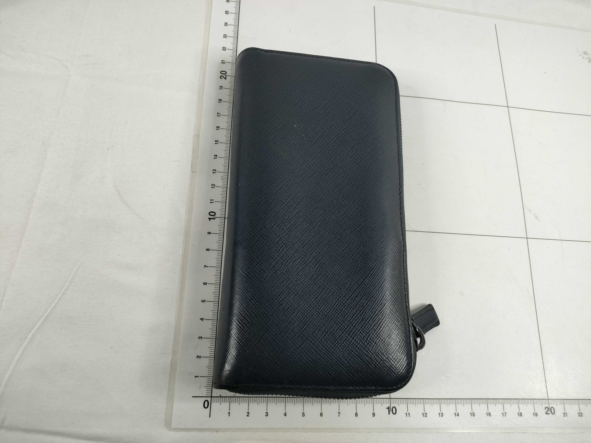 PRADA Long Wallet Porter Leather Wallet