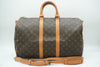 LOUIS VUITTON Monogram Key Polvantriere 45 M41418 Shoulder Strap Boston Bag