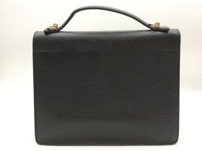 LOUIS VUITTON Epi Monceau M52122 Noir Handbag