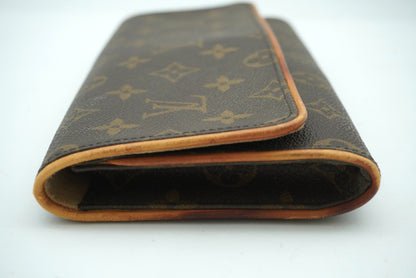 LOUIS VUITTON Monogram Pochette Twin GM M51852 Shoulder Bag