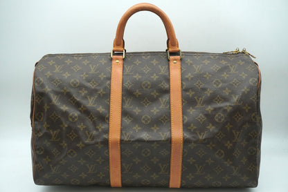 LOUIS VUITTON Monogram Keypol 50 M41416 Boston Bag