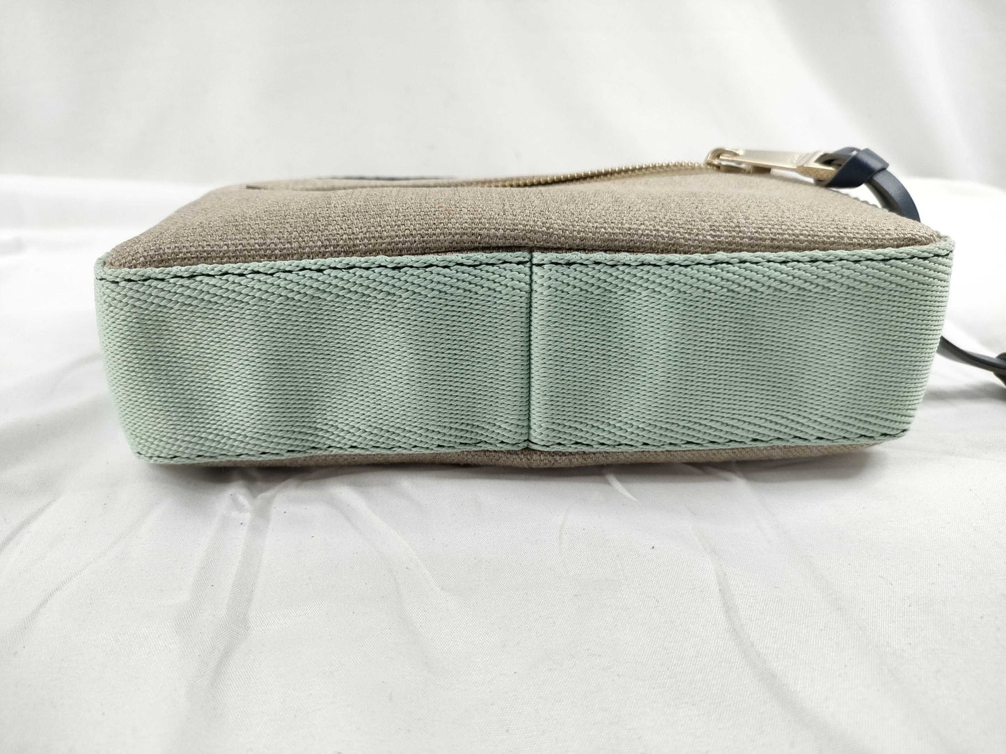 chloe Chloe Woody Belt Bag Belt Bag Body Bag Handbag Woody Canvas Blue Bag