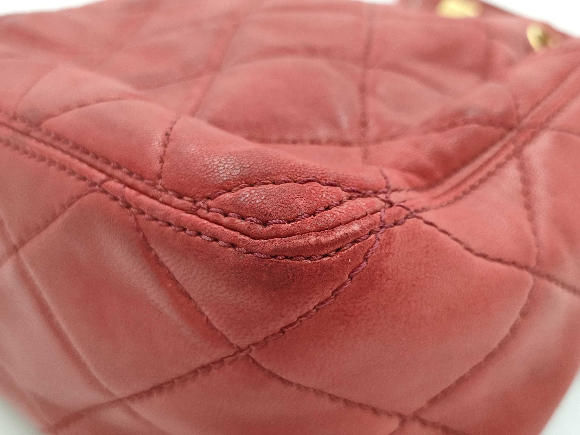 CHANEL Drawstring Shoulder Bag with Seal Bag