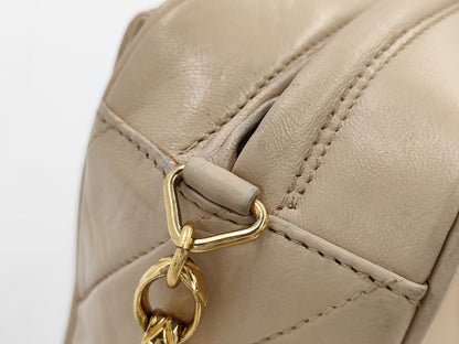 CHANEL Fringed Chain Shoulder Bag with Seal