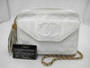 CHANEL Matlassse Lambskin Chain Shoulder Seal Bag