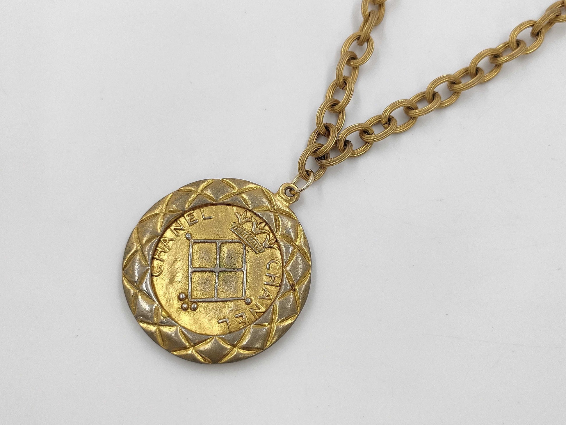 CHANEL Pendant Necklace Necklace