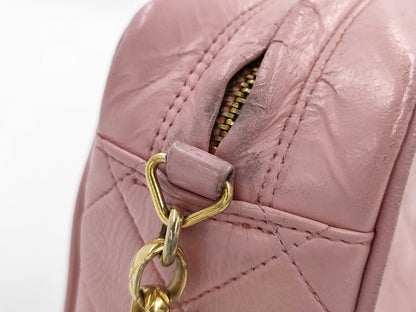 CHANEL Chain Shoulder Shoulder Bag with Fringe