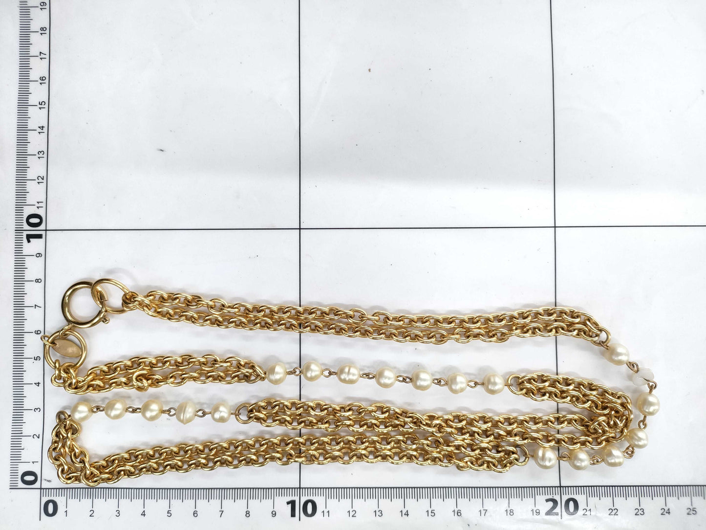 CHANEL Pearl Necklace Necklace