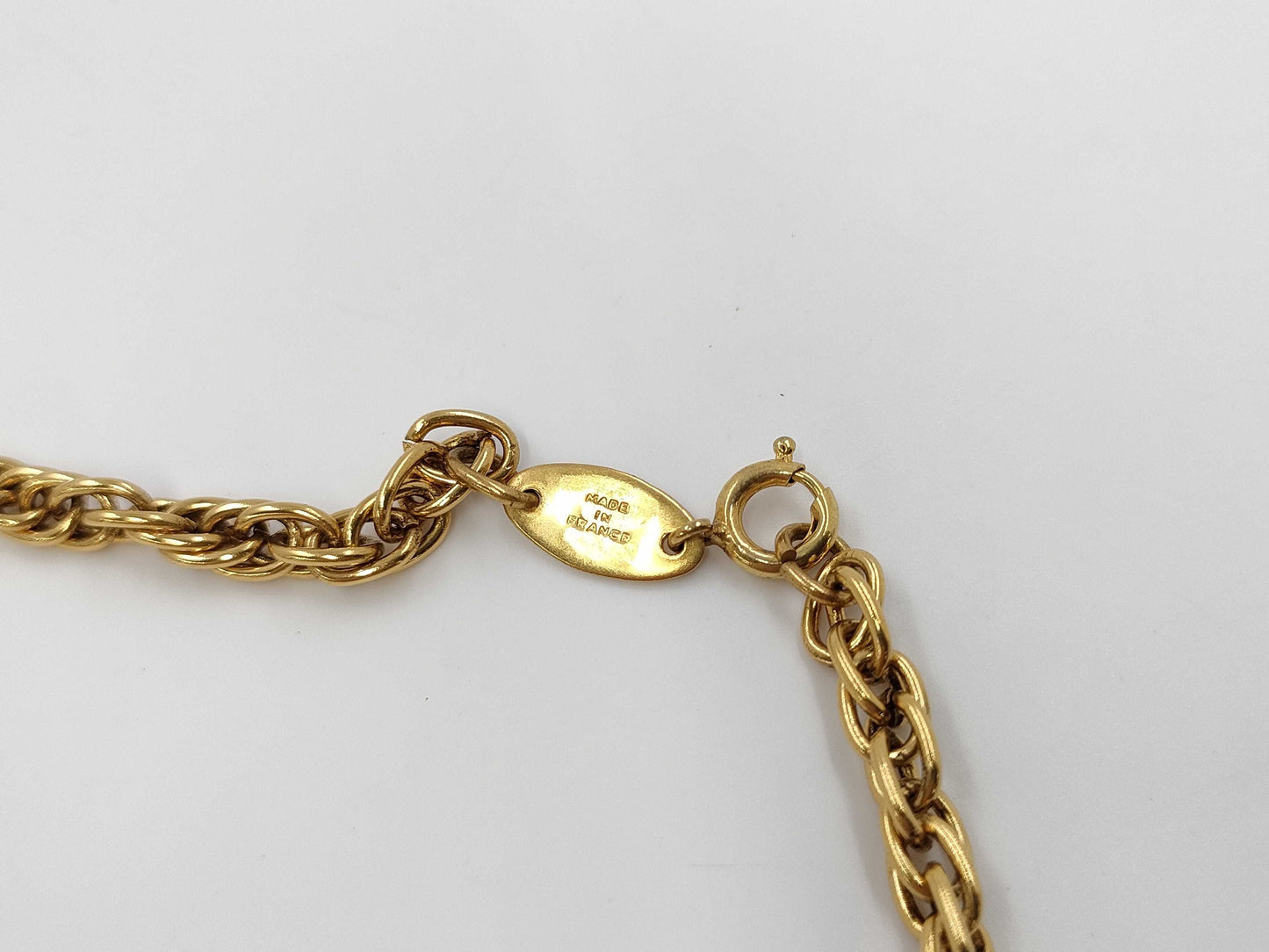 CHANEL Pearl Necklace Choker Necklace