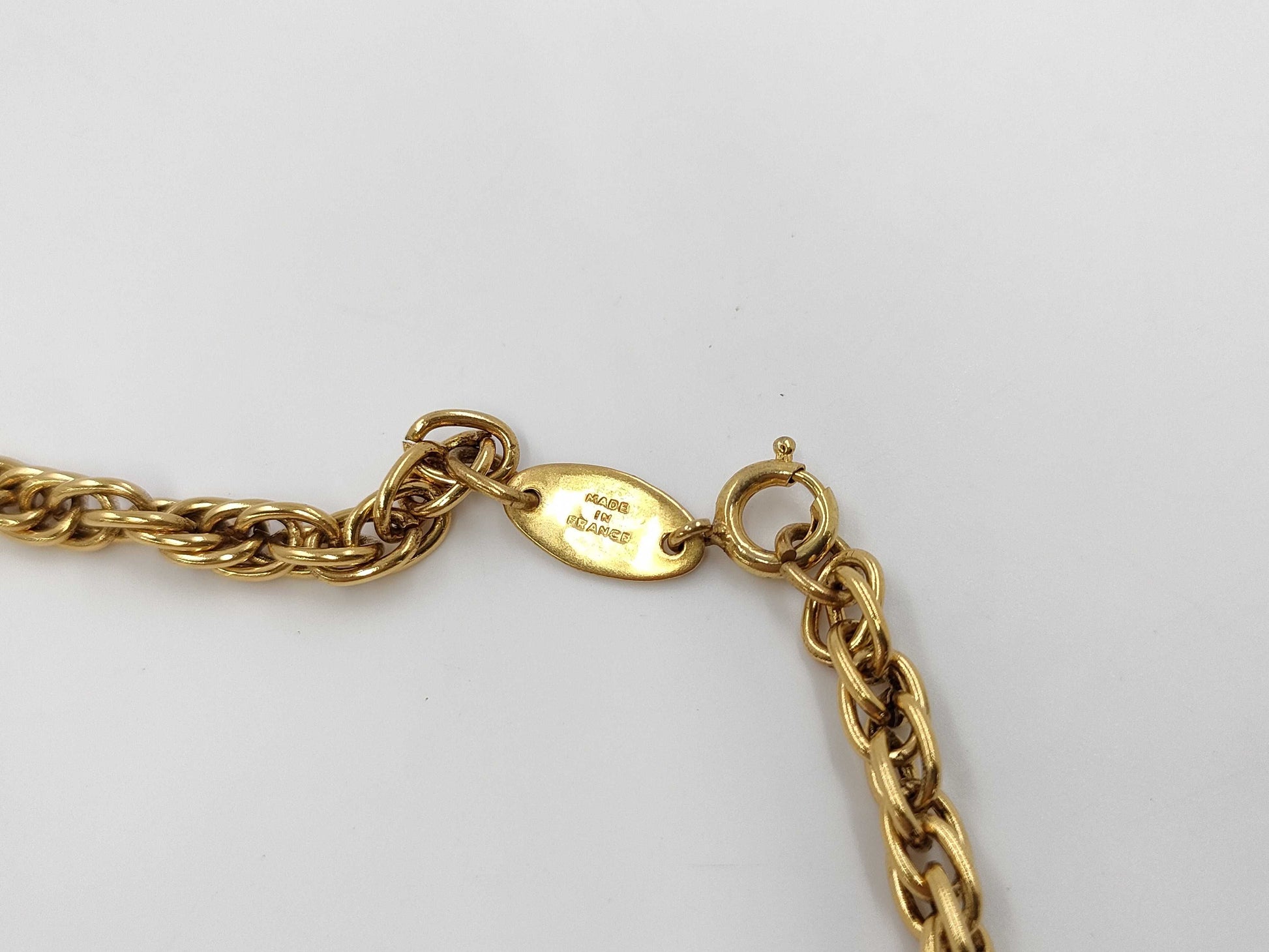 CHANEL Pearl Necklace Choker Necklace