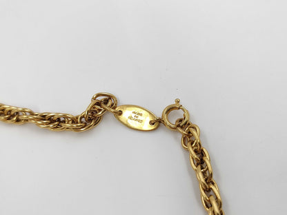 CHANEL Pearl Necklace Choker Necklace