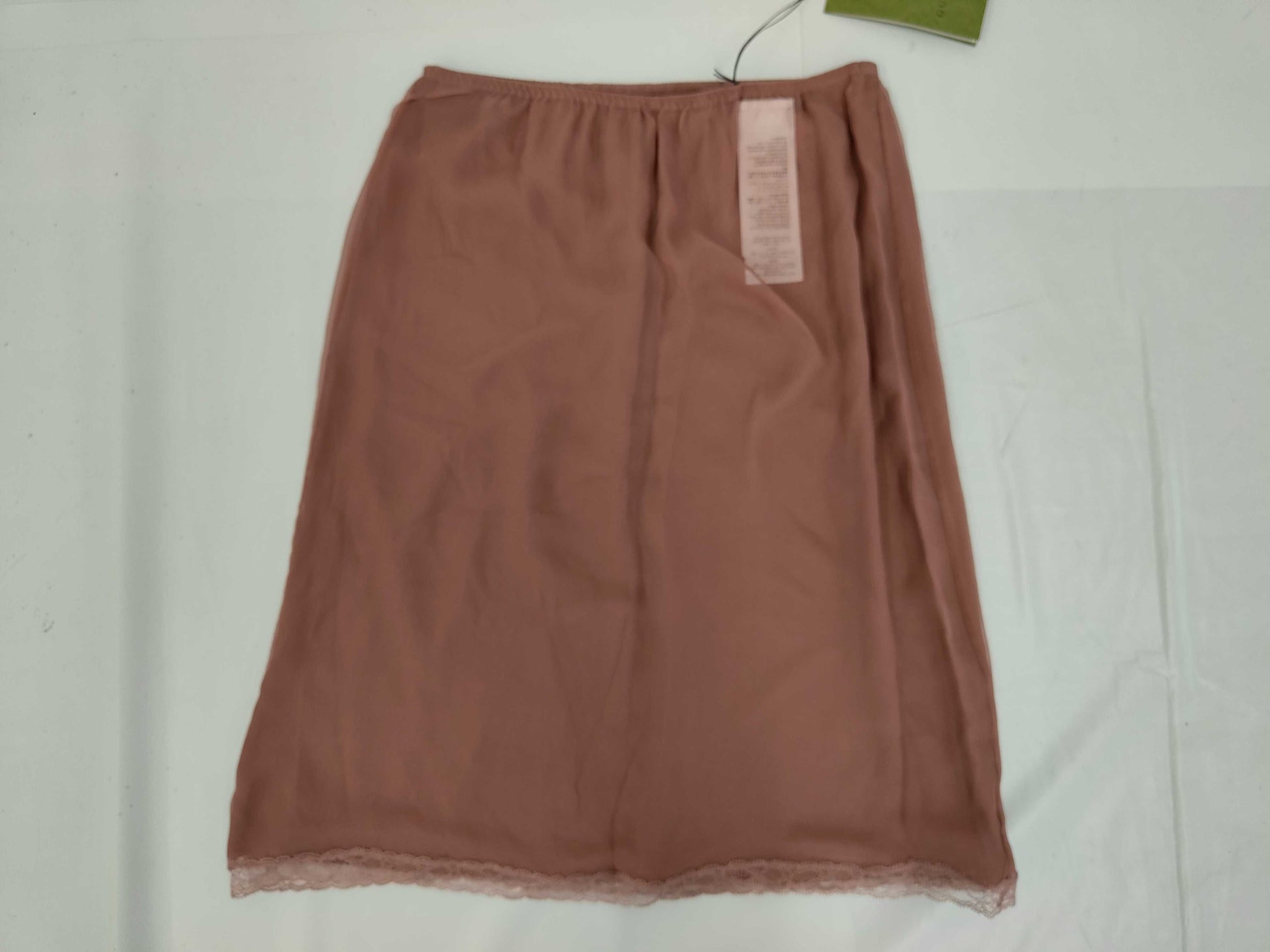GUCCI GUCCI Crepe De Chine Short Skirt Skirt 760549 XS Tagged Unused Skirt