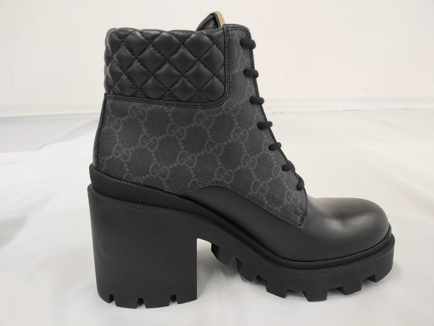 GUCCI GUCCI GG Trip Ankle Boots Size 40 Black 659691 Unused Other Shoes