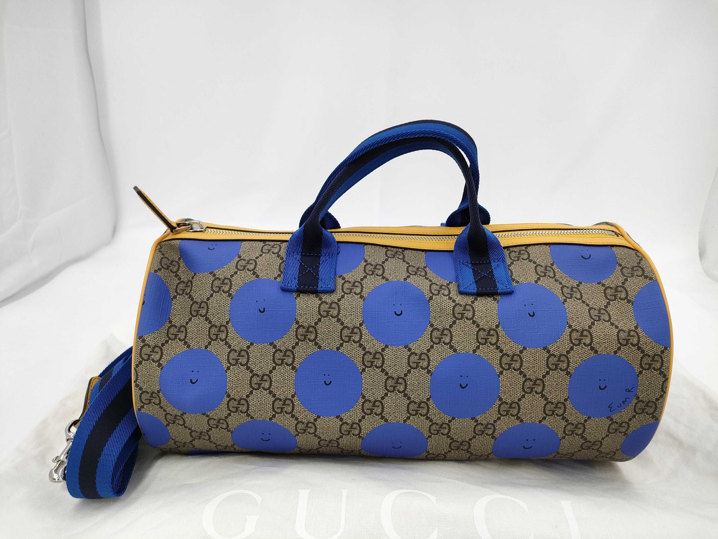 GUCCI Gucci Print GG 793849 Top Handle Bag 2way Bag