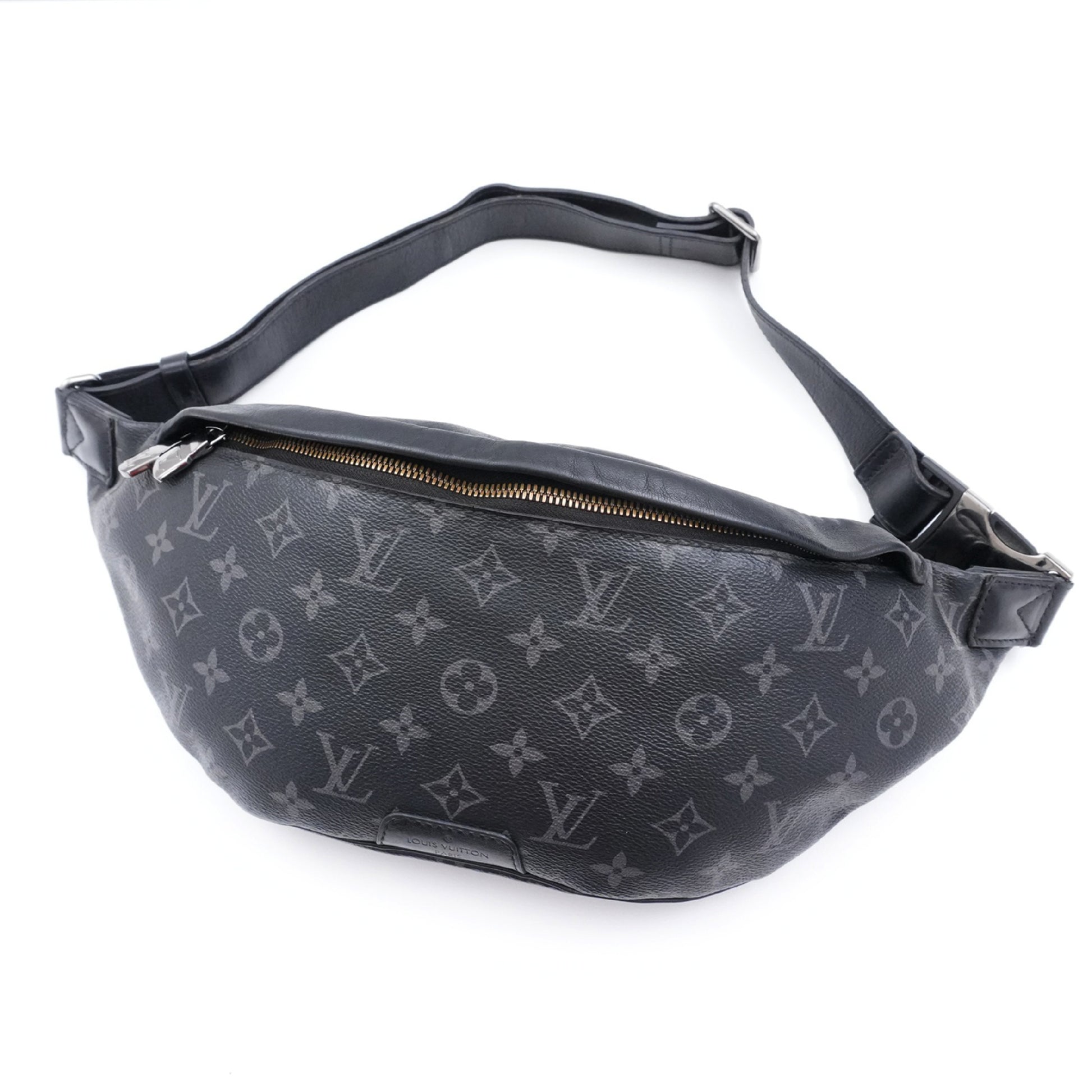 LOUIS VUITTON LOUIS VUITTON Monogram Eclipse Discovery Bum Bag M46035 Waist Bag Waist Bag