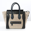 CELINE Luggage Microshopper Bicolor Handbag