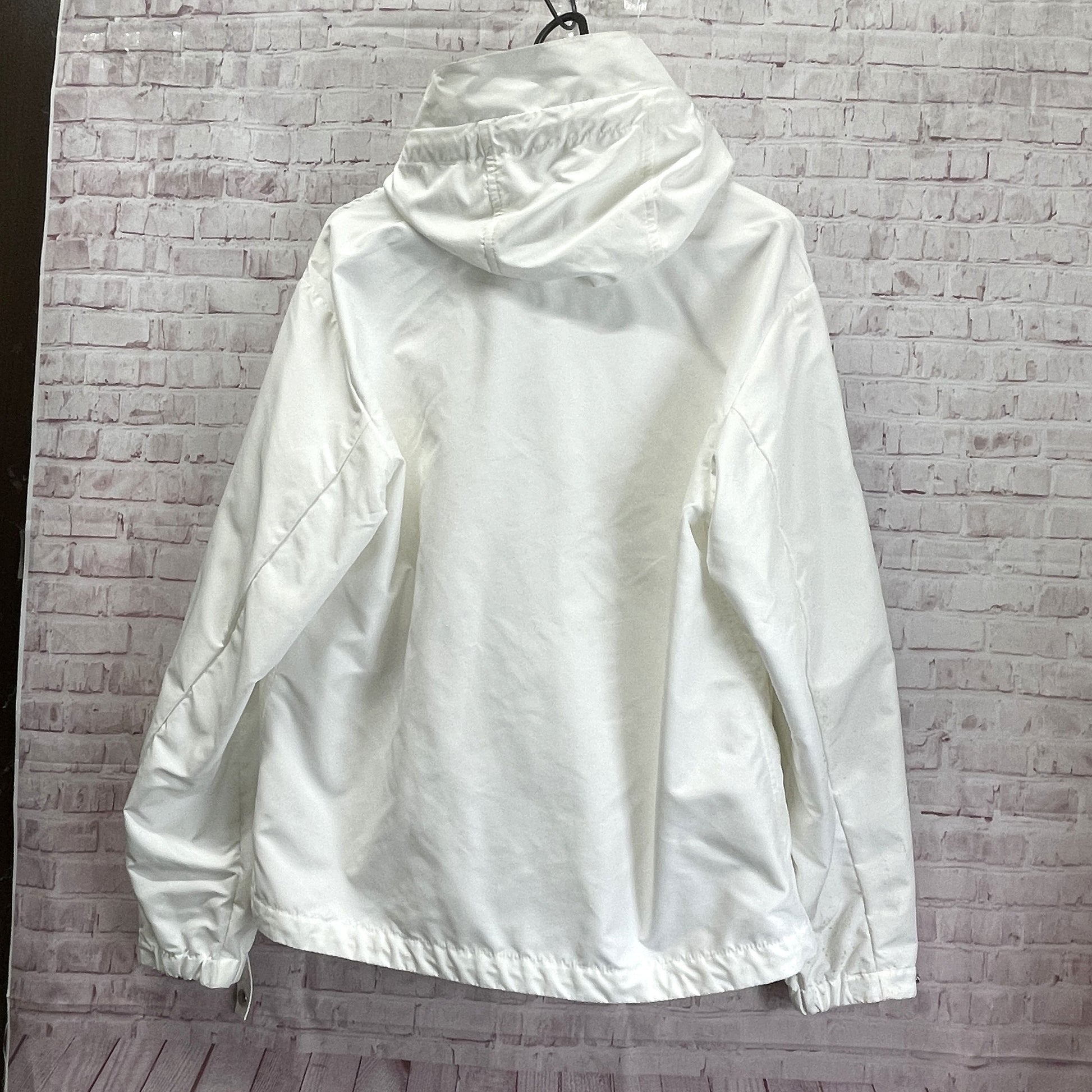 MONCLER MONTREAL Rubber Logo Nylon Zip Up Hoodie Size 1 e10914109105 Other Apparel