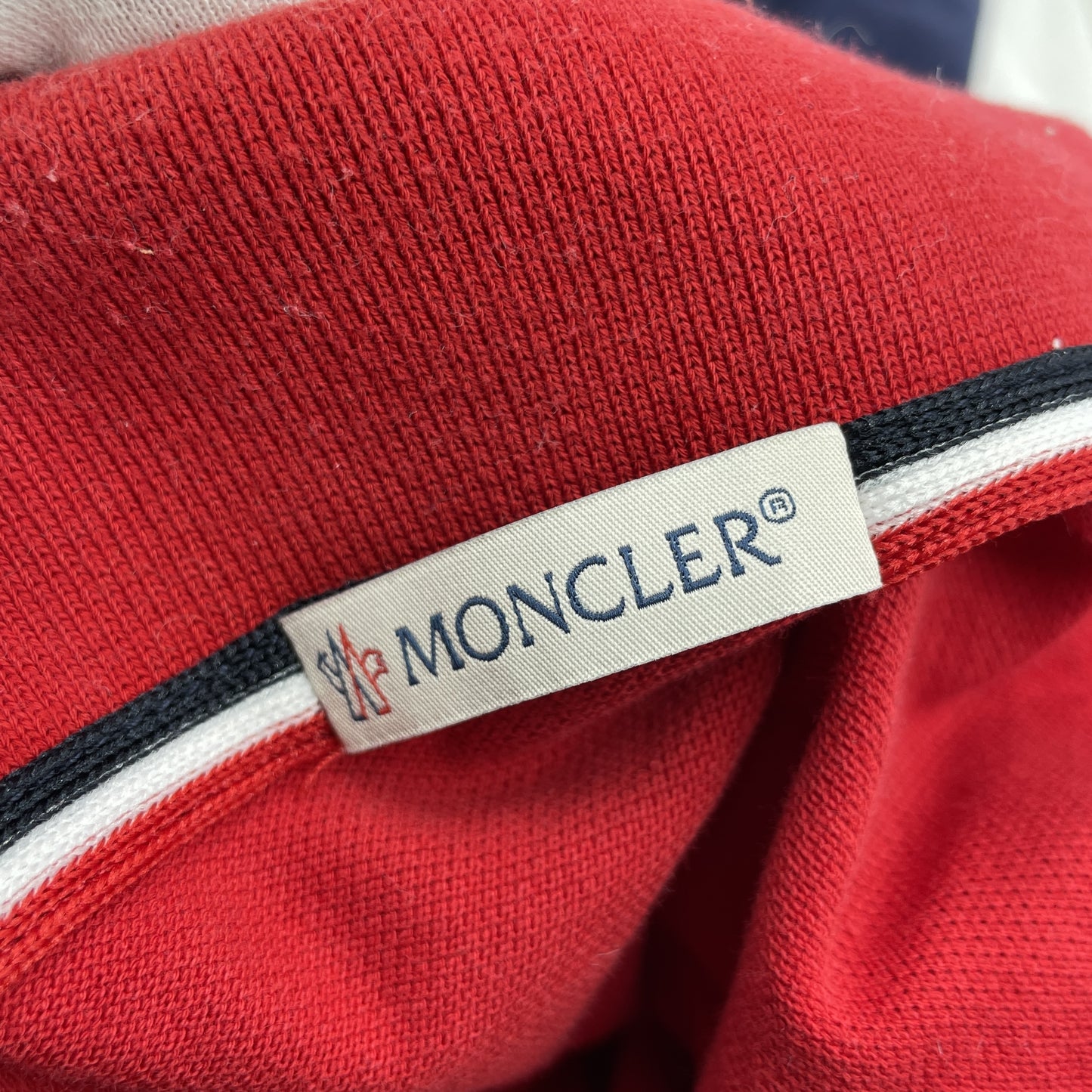 MONCLER Polo Shirt Size L Top