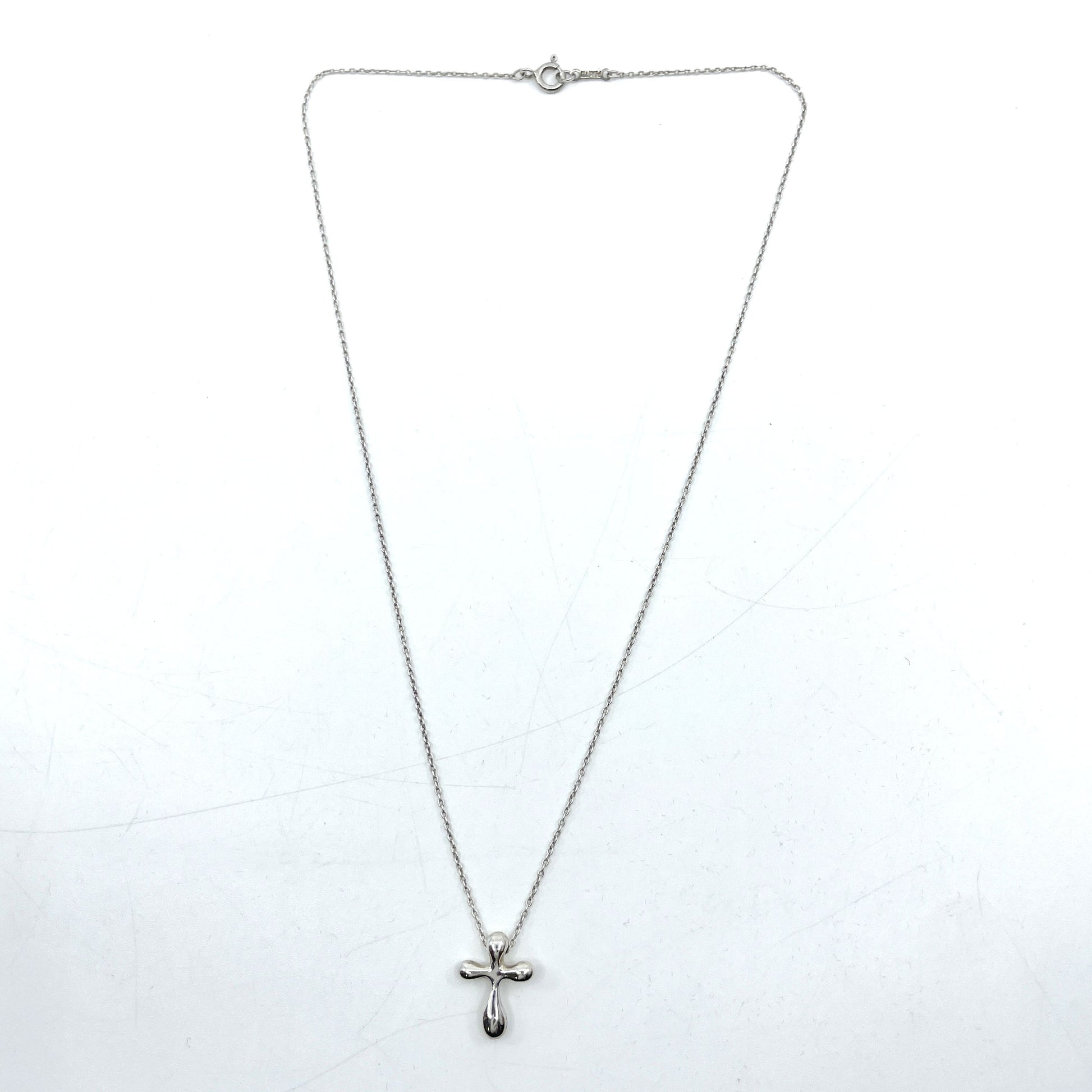 Tiffany&Co. Elsa Peretti 925 Cross Necklace