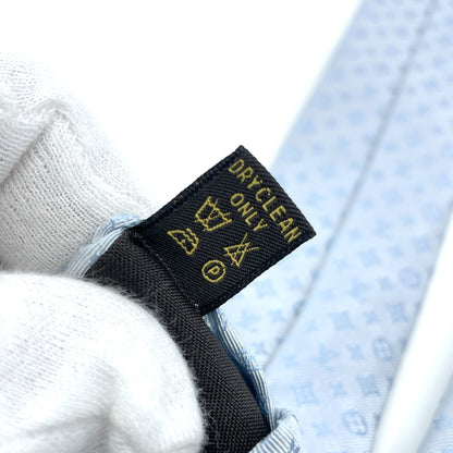 LOUIS VUITTON Monogram Silk Tie