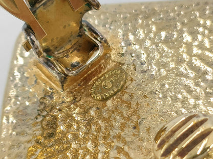 CHANEL Earrings Diamond Coco Mark Large 96A Earrings