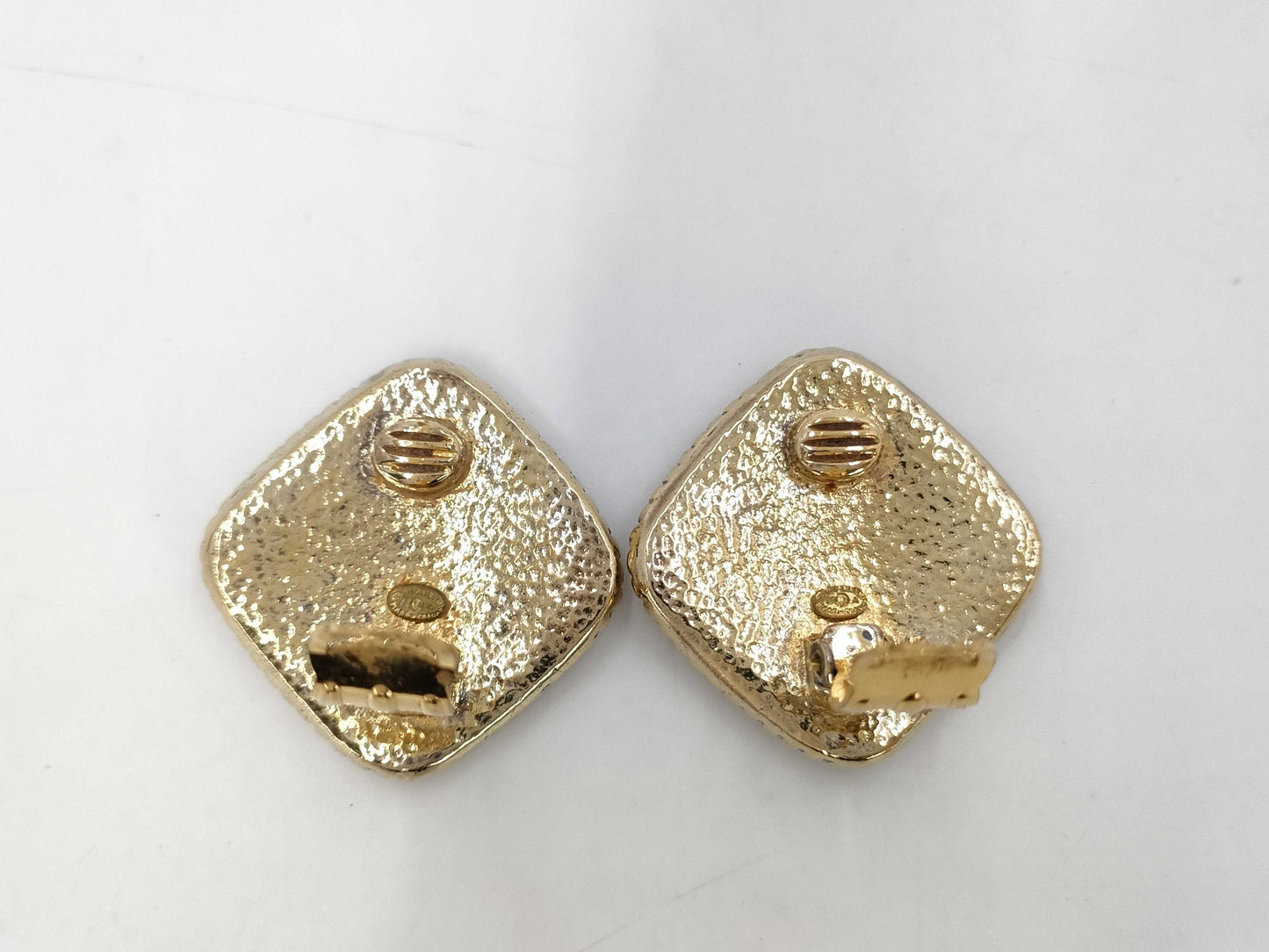 CHANEL Earrings Diamond Coco Mark Large 96A Earrings