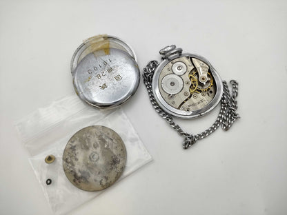JNR pocket current situation immovable pocket watch