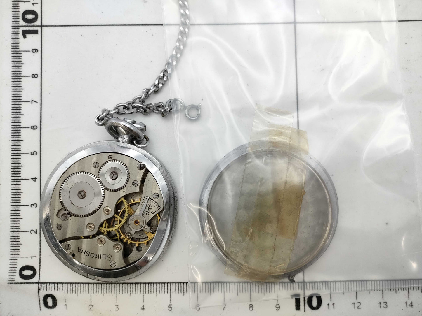 JNR pocket current situation immovable pocket watch