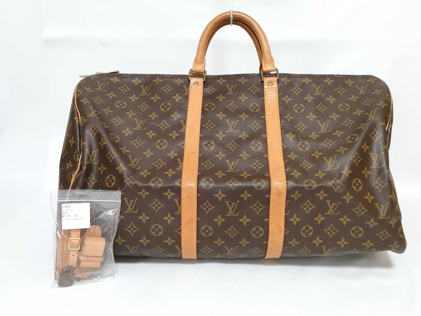 LOUIS VUITTON Monogram Louis Vuitton Monogram Keypol 55 M41424 Boston Bag