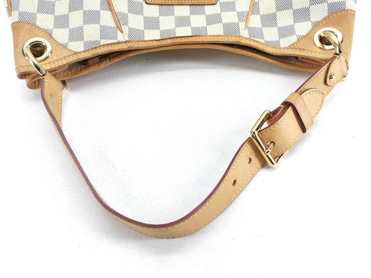 LOUIS VUITTON Damier Azure Louis Vuitton Damier Ezul Galliera PM N55215 MI0160 Shoulder Bag