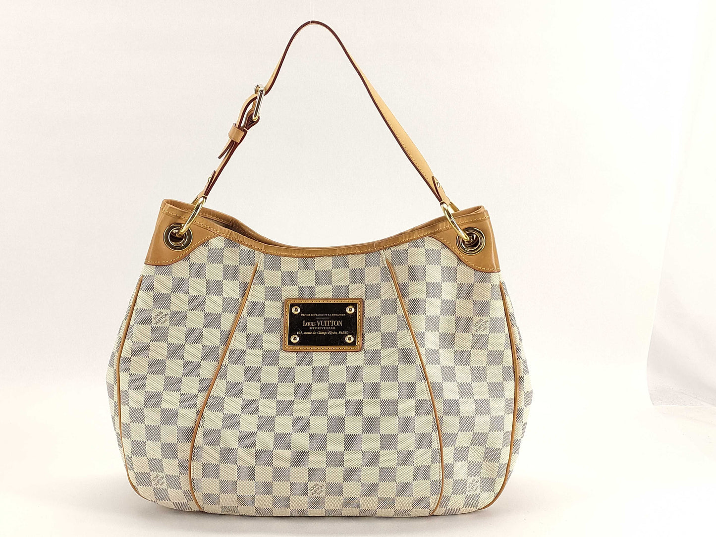 LOUIS VUITTON Damier Azure Louis Vuitton Damier Ezul Galliera PM N55215 MI0160 Shoulder Bag