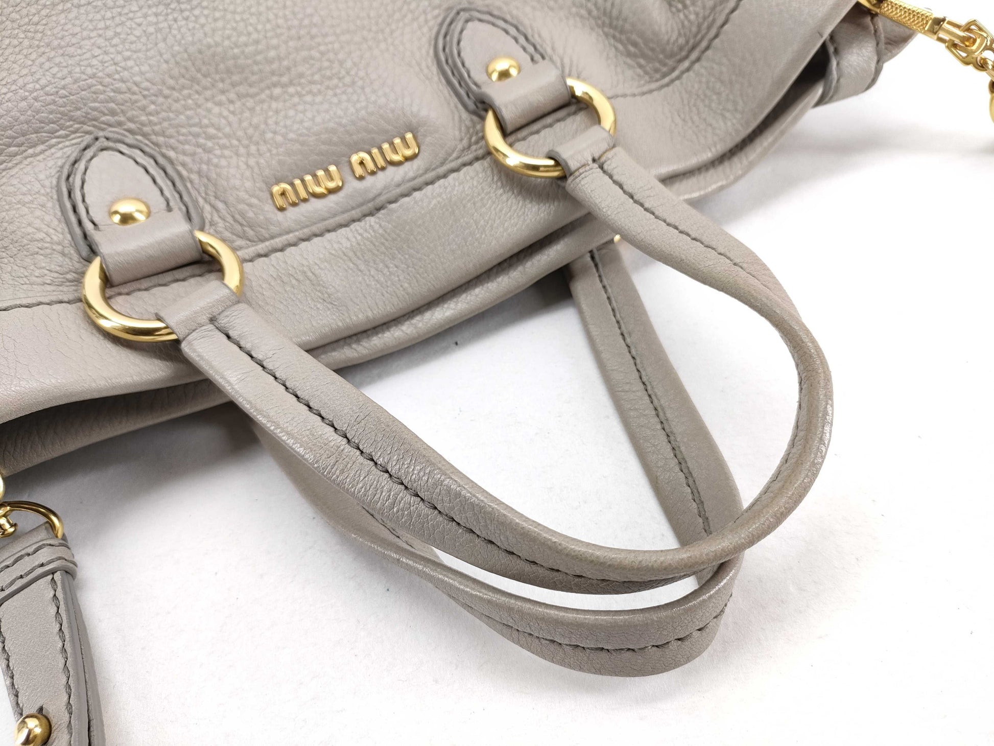 Miu Miu Miu 2way Shoulder Bag Handbag Tote Bag