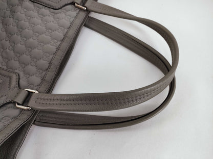 GUCCI GUCCI 241102 Neoprene Tote Bag Abby Grey Tote Bag