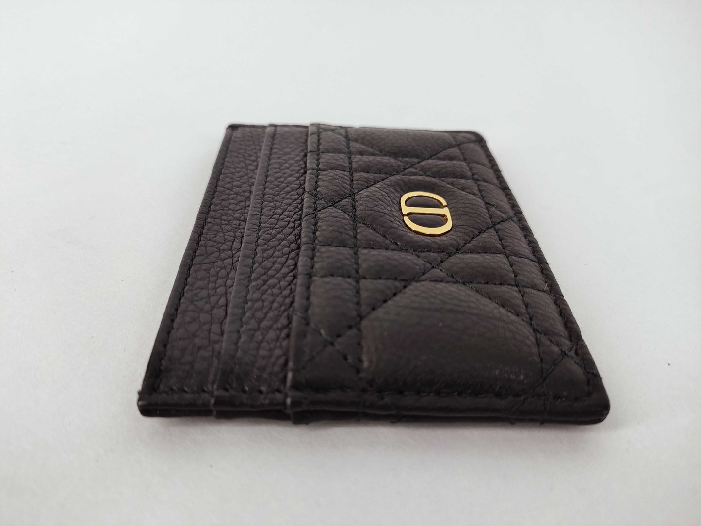 Dior Dior S5130UWHC Caro Frisia Card Holder Black Card Case, Pass Case, Business Card Holder