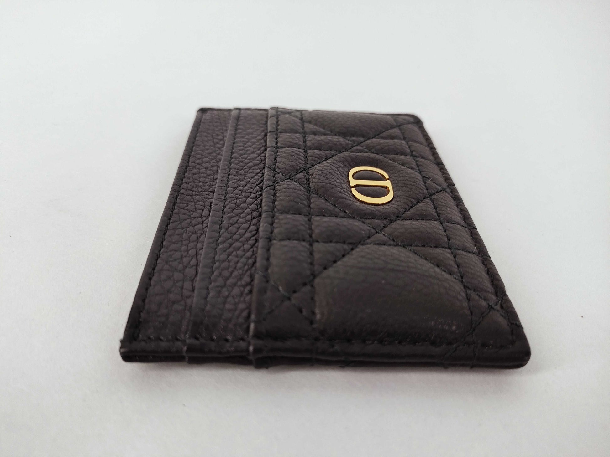 Dior Dior S5130UWHC Caro Frisia Card Holder Black Card Case, Pass Case, Business Card Holder